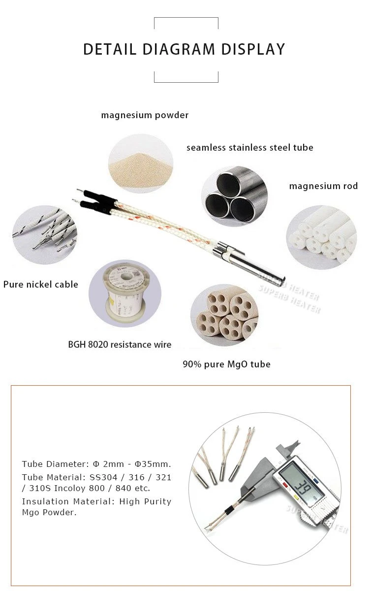 PopuSingTop 24V 50W Cartridge Heater Thermistor NTC 100K 3950 Wire for Magician x 3D Printer Accessories