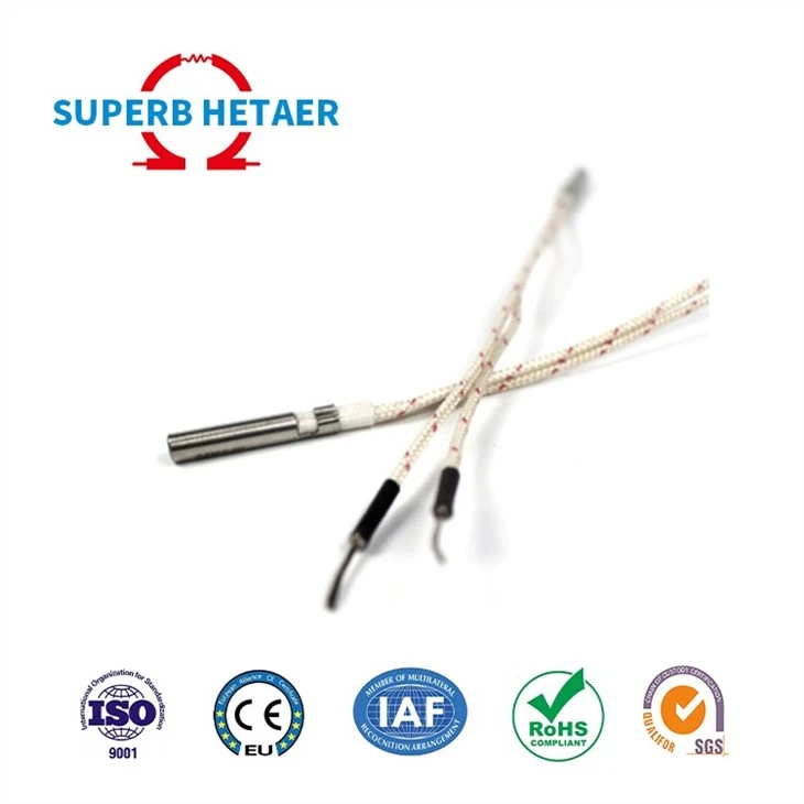CCTREE 24V 40W 620 Ceramic Cartridge Heater and NTC Thermistor 100K 3950 for 3D Printer Creality CR-10 V2,CR-10S Pro, CR-X,Ender 3,Ender 3 Pro (Pack of 10pcs)