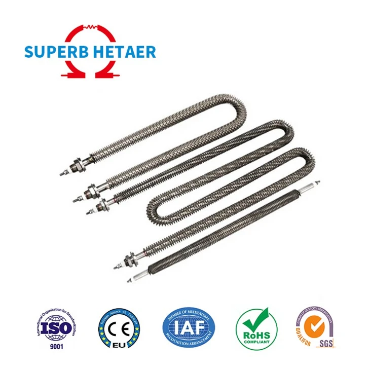 220V 2kw Fin Tubular Rhaub Finned Cua Rhaub Fin Heating Element