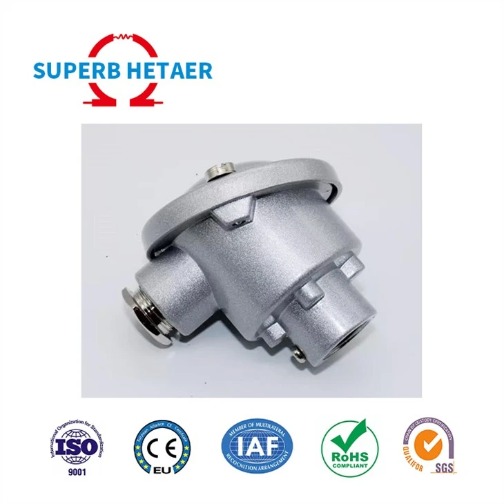 BA KD Thermocouple Lub Taub Hau Nrog Aluminium Tuag-casting