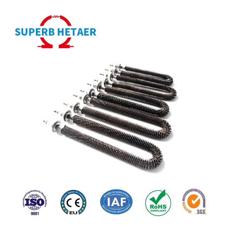 Industrial Air Finned Tubular Heater For Duct
