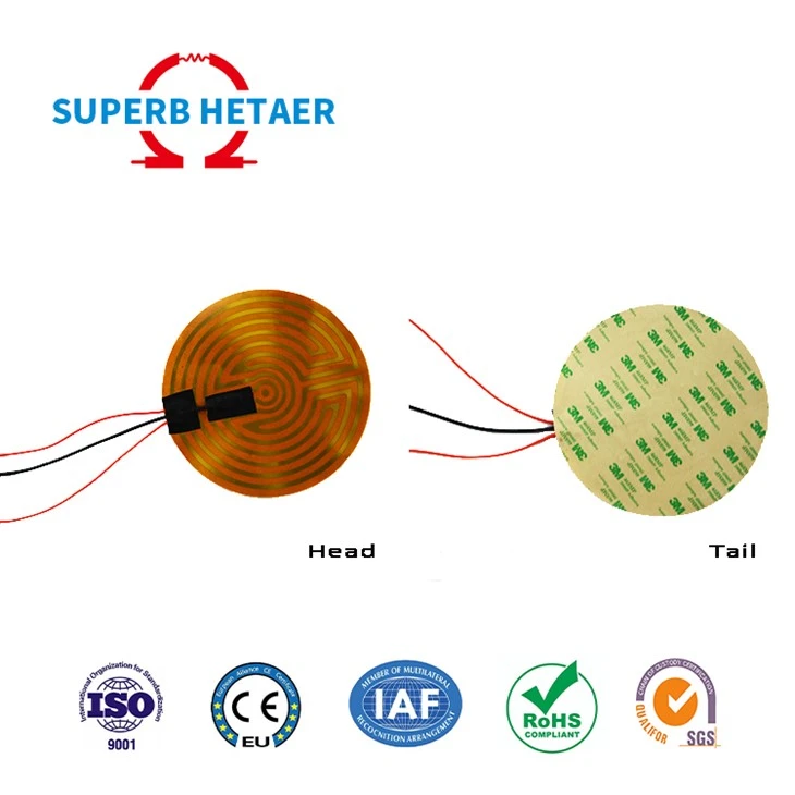 Industrial PI Kapton Film 5v Polyimide Foil Flexible Heaters
